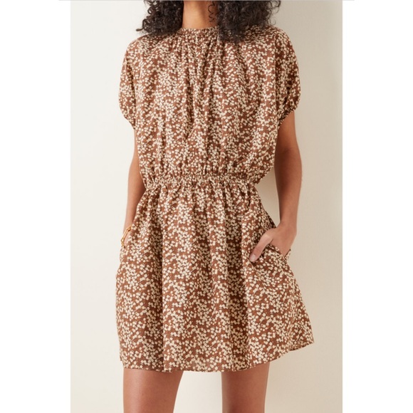 NEW Matteau Cocoon Cotton Voile Mini Dress - Picture 4 of 9